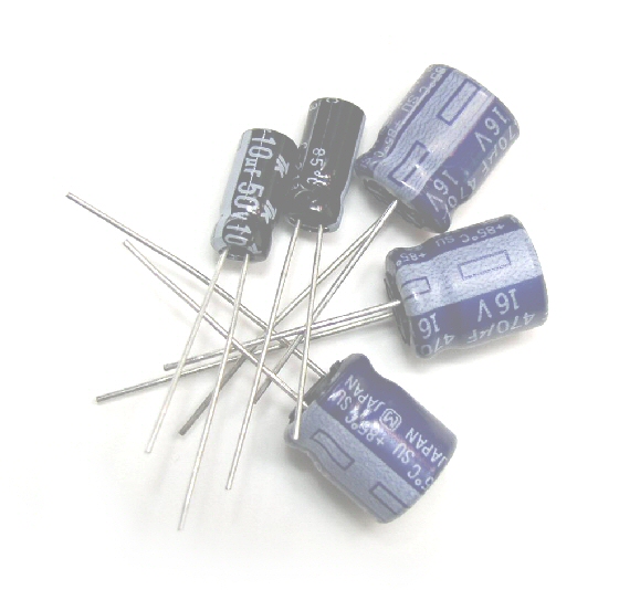 電解コンデンサ画像