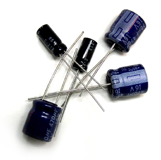 電源用電解コンデンサ画像