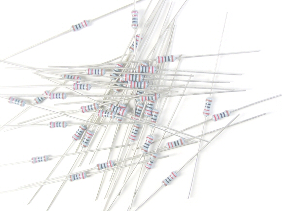 金属皮膜抵抗の画像